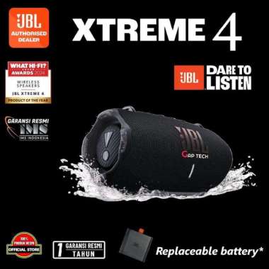 JBL Xtreme 4 / Xtreme4 Successor Xtreme 3 Portable Waterproof Speaker with Massive JBL Pro Sound and