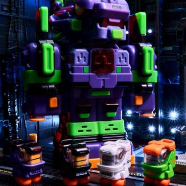 BNS Series WasaBaby Evangelion x Wasa Super Train Combined Robot Eva206