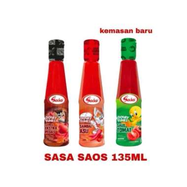 Sasa Saus Sambal / Sambal asli /Sambal extra Pedas /Saus Tomat random
