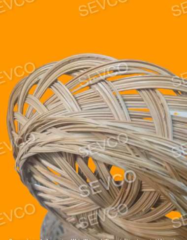 Piring Rotan Anyam 111529 / Keranjang Buah Lidi Kecil Piring Ayam Penyet