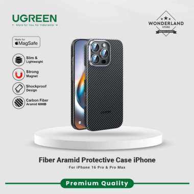 Ugreen Carbon Fiber Case Magsafe 600D Aramid for iPhone 16 Pro Pro Max Premium Case 16 Pro Max