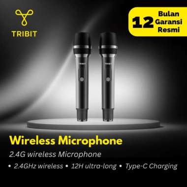 Tribit Wireless Microphone Mic 2.4Ghz Universal StormBox Blast 2 Dongle Adapter Receiver 12HR