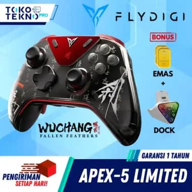 FLYDIGI Apex 5 / Apex-5 WUCHANG Fallen Feathers Limited Edition Gamepad Wireless PC Controller Adaptive Trigger
