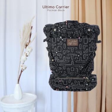 CUDDLE ME ULTIMO Hipseat Baby Carrier Cuddleme Gendongan Bayi Hip Seat Pacman Black
