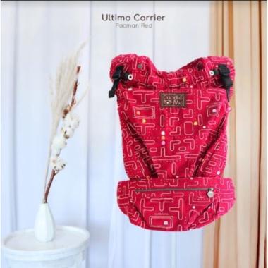 CUDDLE ME ULTIMO Hipseat Baby Carrier Cuddleme Gendongan Bayi Hip Seat Pacman Red