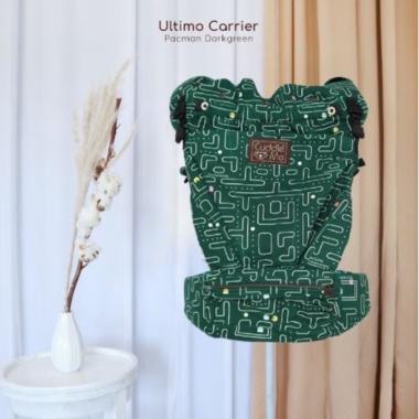 CUDDLE ME ULTIMO Hipseat Baby Carrier Cuddleme Gendongan Bayi Hip Seat Pacman Green
