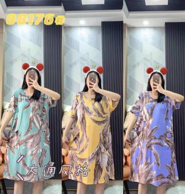 (COD) Daster Import Jumbo Kantong Karakter Lucu 5 Daun