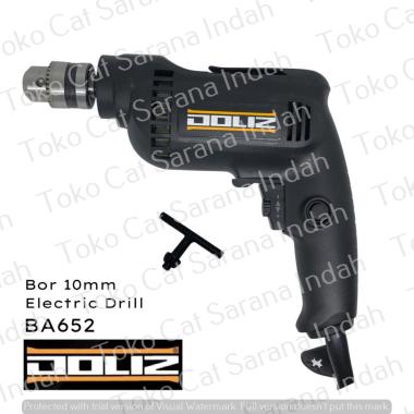 DOLIZ BOR LISTRIK BA652 10MM 450 WATT VARIABLE SPEED 2 ARAH DOLIZ BA652 DOLIZ BA 652 BOR BESI BOR KA