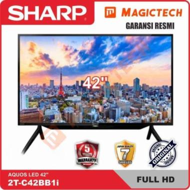 TV LED SHARP 42" INCH 2T-C42BB1i FULL HD USB MOVIE