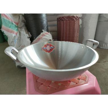 Wajan Aluminium - Wajan Panci ED - Cekung - Wajan Aluminium Tebal 12 - β30cm