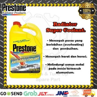 Air Radiator Prestone Coolant Pendingin Mesin Mobil 4L BIRU