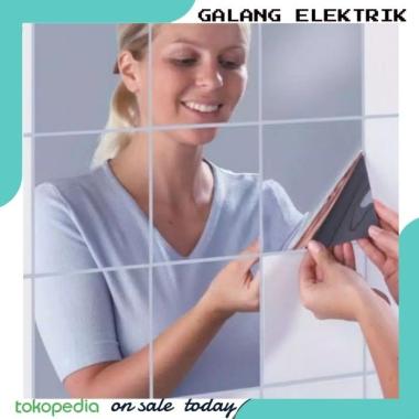 sticker kaca tempel stiker cermin tempel hiasan kaca dinding walpaper