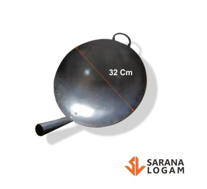 Wajan Nasi/Mie Goreng Besi Tebal 5 Ukuran 32 cm