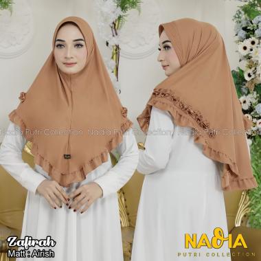 AliMaMa - JILBAB ZAFIRAH - Hijab Instan Kerudung Kurung Instant Jersey Airis Jersi Airish Kekinian M