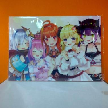 Hololive Kiryu Coco Birthday Commemorative 2021 Acrylic Panel