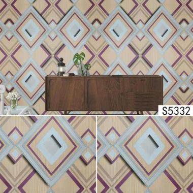wall sticker cermin mirror kaca wallpaper dinding paper
