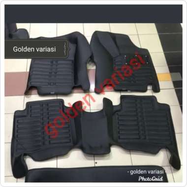 Karpet Mobil 5D Premuim Toyota Innova Reborn 2 Baris Hitam
