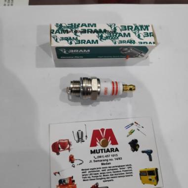 Busi spark Plug Mesin Babat 328 merk 3RAM bukan Bosch NGK