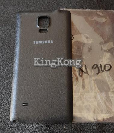 BACK DOOR SAMSUNG GALAXY NOTE 4 BLACK