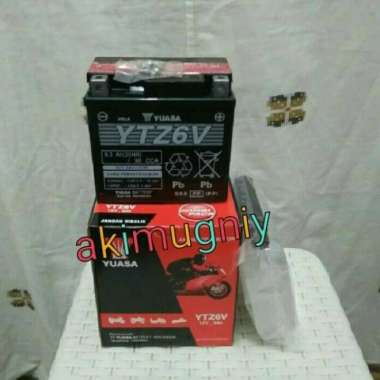 Aki Motor Satria Fu Pcx Sonic 150 Vario 150 125 Yuasa Ytz6V