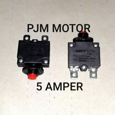 Overload Protector Circuit Breaker Mesin Genset Et950 1500watt