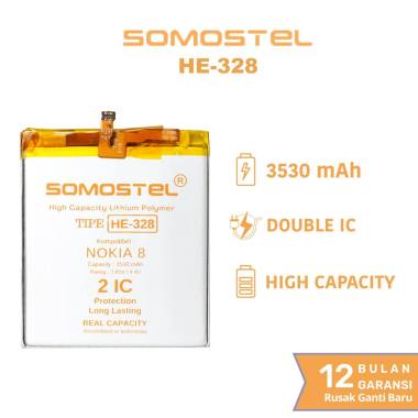 Somostel - Baterai HE328 Nokia 8