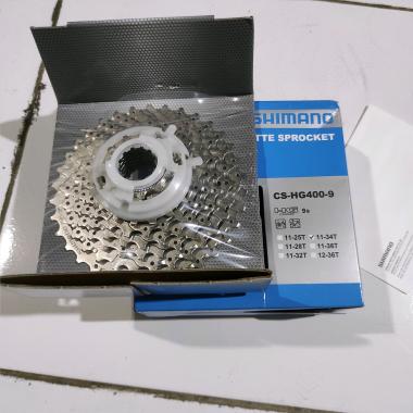 SHIMANO CS ALIVIO HG400 9SPEED 11-34T