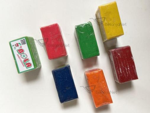 Lilin Mainan Ukuran Besar Cap Bola [12 PCS = 1 PACK]
