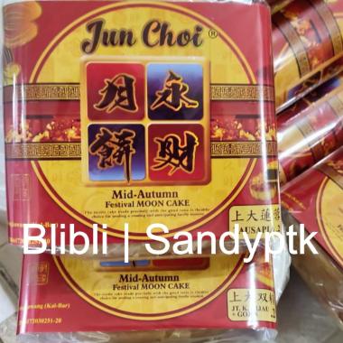 Kue Bulan Jun Choi-La Pia-Tong Chiu Gwee Pia - Nyiek Piang Singkawang Tausa Kacang Hijau