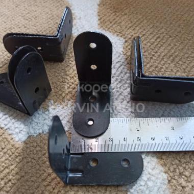 Siku plat besi 28*50*50 mm HITAM: 8 pcs accessories box