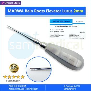 MARWA Bein Roots Elevator Lurus 2mm