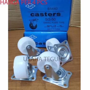 Roda Nylon 2" Hidup Hidup (4pcs)