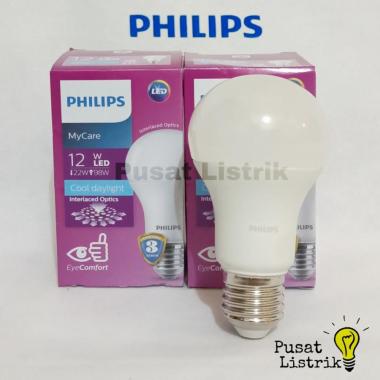 Lampu LED 12W Philips Putih Lampu Bohlam 12Watt Bulb