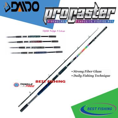 JORAN DAIDO PRO CASTER FIBER 210CM 240CM 270CM 300CM - JORAN PANCING MURAH 300,MERAH