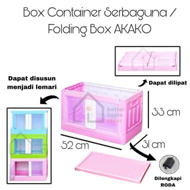 Box Container / Folding Box AKAKO Biru