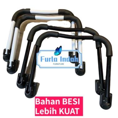 kaki lipat meja lipat laptop /kaki lipat meja belajar warna Putih