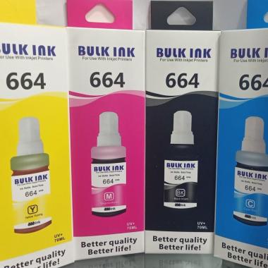 Tinta epson T664 CMYK bulk ink Paket CMYK 664