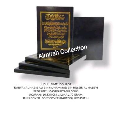 Kitab Maulid SIMTUDDUROR saku Hitam MASJID RIYADH SOLO