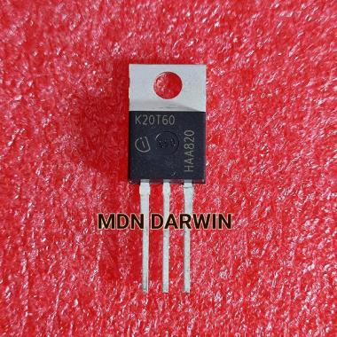 K20T60 IKP20N60T TO-220 ORIGINAL IGBT 20A 600V