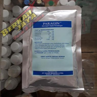 PARAGIN Paracetamol Mencegah gejala peradangan hewan unggas ayam