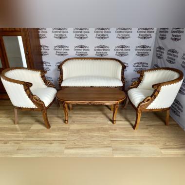 Kursi Meja Tamu Angsa Kayu Jati Sofa Klasik Minimalis Mebel Jepara