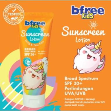 BFREE Sunscreen Anak Sunblock Anak 100ml BPOM SUNSCREEN