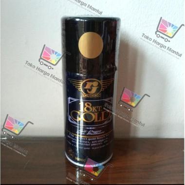 cat semprot pylox RJ London 18 Kt Gold 300CC / Chrome Gold / Krom emas
