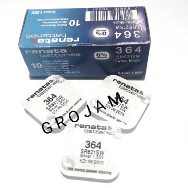BATERAI RENATA SR621SW SR621 SR 621 SW 364 BATTERY BATRE