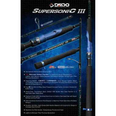 JORAN PANCING DAIDO SUPERSONIC III CARBON 150CM 165CM 180CM FUJI RING 165CM 8-17LB