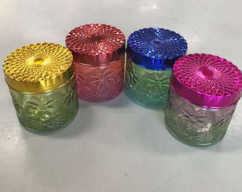 TOPLES KACA GRADASI RAINBOW TOPLES KUE LEBARAN TEMPAT MAKANAN