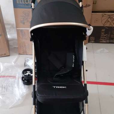 Stroller Pliko Trek 588 Kereta Bayi Black