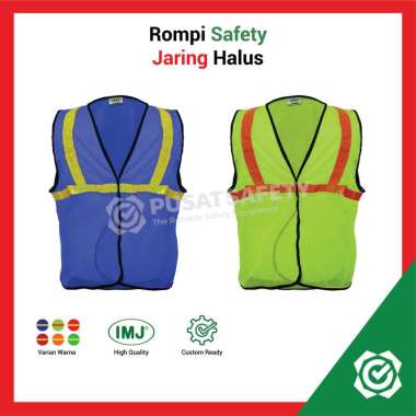Rompi Safety Jaring Halus IMJ Hijau Stabilo