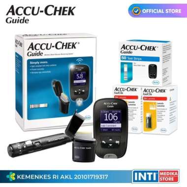 ACCU CHEK - Alat Cek Gula Darah | Accu Chek Guide Meter Extra