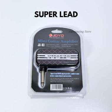 JOYO JA-03 Mini Portable Guitar Amplifier - Sound Effect BASS & SUPER LEAD Super Lead